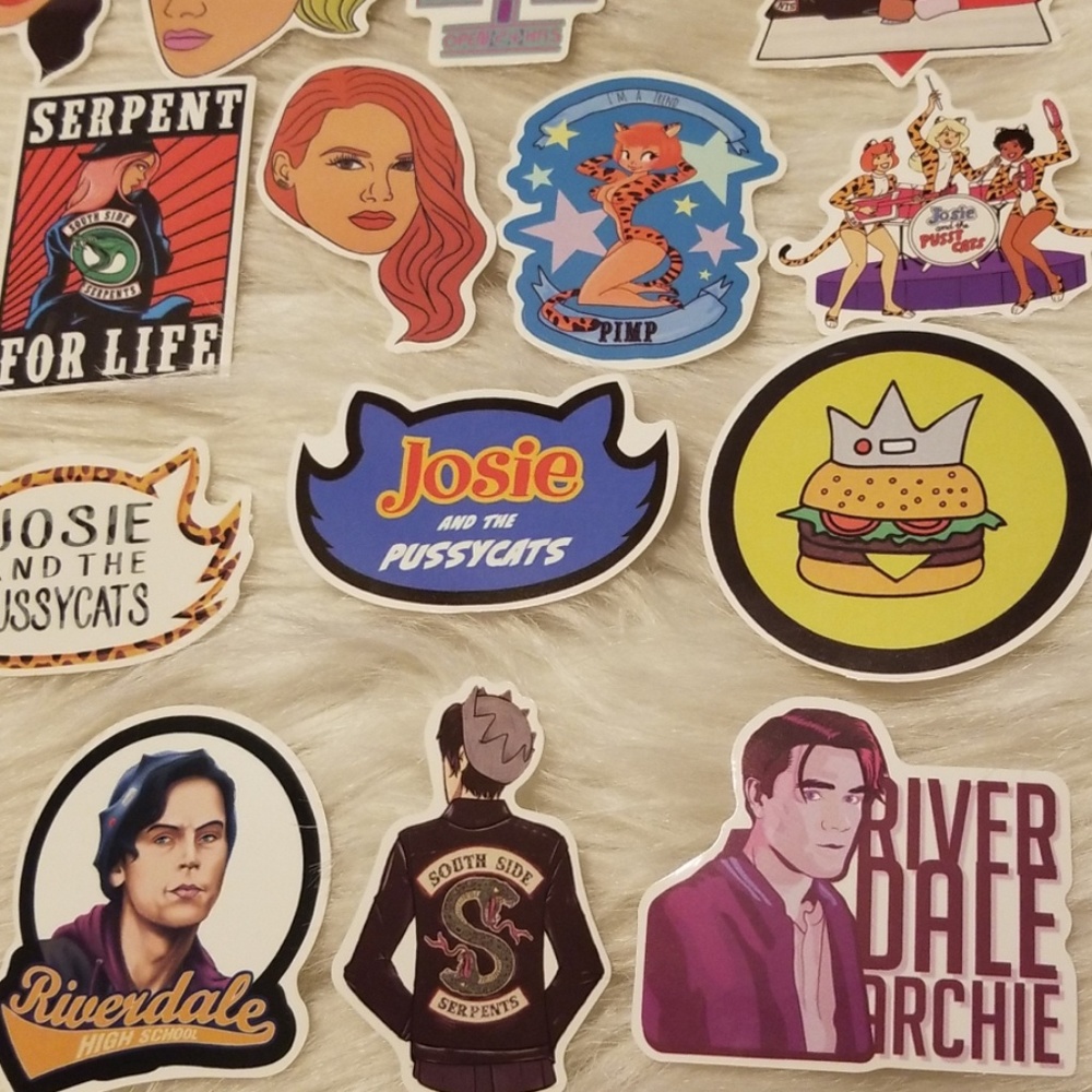 💋 5/$20 💋23pc Riversale sticker set - Picture 2 of 5